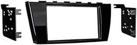 Double DIN Dash Kit for 2014 Mitsubishi Mirage Vehicles Black Finish - $50.48