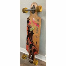 Bustin Robot 36&quot; Longboard Skateboard Graphic Brooklyn Long Board Skateb... - $118.80