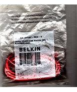 Cat5e - Belkin RJ45M 6Feet Cat5 Network Lan Ethernet Internet Patch Cabl... - $8.75