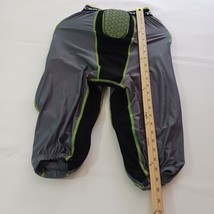 Alleson Athletic Core Men's Gray & Green Padded Football Integrated Shorts Sz XL image 11