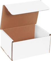 Shipping Boxes Small 8&quot;L X 6&quot;W X 4&quot;H, 50-Pack | Corrugated Cardboard Bo - £80.25 GBP