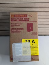 Homeline 70 Amp 2 Space 4 Circuit Indoor Main Lug Load Center - new - $299.74 MXN