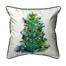Betsy Drake Christmas Tree Large Indoor Outdoor Pillow 16x20 - £37.59 GBP
