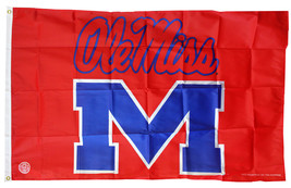 University of Mississippi - 3&#39; x 5&#39; NCAA Polyester Flag - $39.54