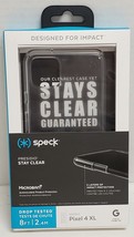 Speck - Presidio STAY CLEAR Hard Shell Case for Google Pixel 4 XL - Clear - £7.78 GBP