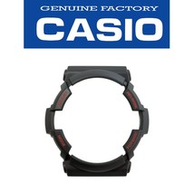 Casio G-SHOCK Watch Band Bezel Shell GAS-100BNR GAW-100BNR Black Rubber Cover - £23.55 GBP