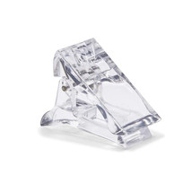 Nail Tip Clamps For Polygel Forms, Manicure Extension Clips (Clear, 20 P... - £15.97 GBP