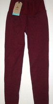 NWT New S Maroon Red Prana Sopra Seamless Leggings Pants Womens High Wai... - $127.71