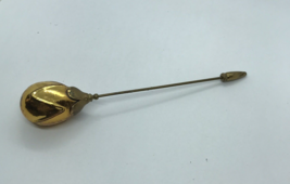 Vintage Antique Hat Pin Stick Lapel Brooch Corsage threaded screw bottom... - $19.79