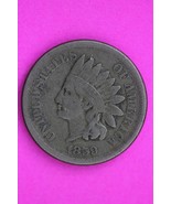 1859 Indian Head Cent Semi Key Date Coin Guaranteed Authentic &amp; Genuine ... - $47.85 CAD