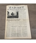 The Hatchet Apr 19, 1971 GEORGE WASHINGTON UNIVERSITY Newspaper Anti-Vie... - $35.00