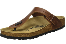 Birkenstock Gizeh Antique Brown Oiled Leather 1016781 Us 5 6 Eu 36 37 - £67.26 GBP+