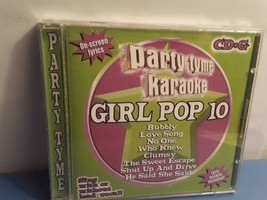 Party Tyme Karaoke: Girl Pop, Vol. 10 Party Tyme Karaoke (CD+G, 2008, Karaoke) - £5.92 GBP