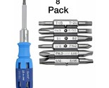 Lutz 15-IN-1 Ratcheting Screwdriver Blue (Set of 8) - $126.49
