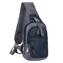 Lightweight  Men Sling Backpack Chest Crossbody Bag  Bag Waterproof Chest Bag Tr - £98.58 GBP