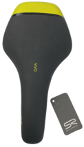 NWT Selle Royal VIVO Bicycle Seat Black with Yellow Accents Model 1216HRN - £26.47 GBP