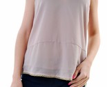 ONE TEASPOON Womens Top Ochre Dynasty Cami Lightweight Nude Size XS - $41.70