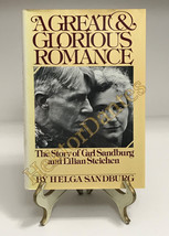 A Great &amp; Glorious Romance: The Story of Carl Sandb by Helga Sandburg (1978, HC) - £11.09 GBP