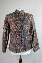 Vtg NWT Anage Too M Silk Bead Sequin Embroidered Art to Wear Jacket - £35.61 GBP