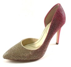 Jessica Simpson Prizma8HF Pink to Gold Ombre D&#39;orsay  Stiletto High Heel Pump - £77.03 GBP