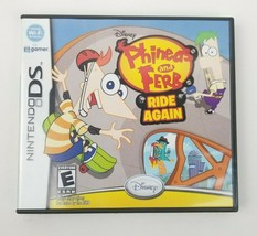 Phineas and Ferb Ride Again (Nintendo DS, 2010) with Case and Manual Tested - £5.51 GBP