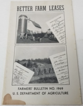 Better Farm Leases 1946 Farmers&#39; Bulletin Booklet 1969 USDA Guide Checkl... - $23.70