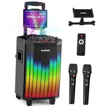 Masingo Karaoke Machine for Adults and Kids with 2 Bluetooth Mics PA Spe... - $72.00
