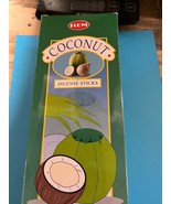 HEM Incense Sticks.  120ct box COCONUT - $261.16 MXN