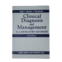 Clinical Diagnosis Management by Laboratory Methods 17th Edition John B. Henry - £19.44 GBP