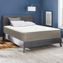 Nutan 14-Inch Firm Twin-Size Tight-Top Innerspring Mattress With Mink Cover. - £430.81 GBP