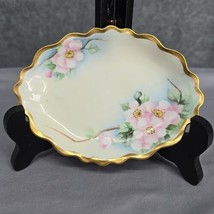 Antique M Z Austria Mortiz Zdekauer Porcelain Dish 6&quot;x5&quot; c1914 Hand Pain... - $13.45