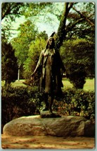 Pocahontas Statue Jamestown Virginia VA UNP Chrome Postcard I14 - £2.28 GBP