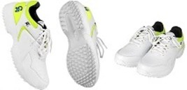 CA R1 Cricket Shoes Rubber studs White/Yellow - $74.99