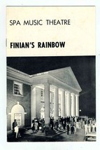 Spa Music Theatre Finian&#39;s Rainbow Saratoga Springs New York 1950&#39;s - £7.86 GBP