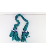 Deadstock Vintage 90s Streetwear 2 Piece Knit Fair Isle Scarf Gloves Winter - €34,11 EUR