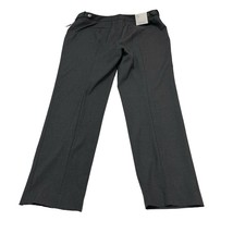 Calvin Klein Highline Ankle Pants Womens 14 Gray Tapered Leg Trouser Office - $24.36