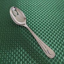 Reed &amp; Barton Elegant Bead HAMILTON ENGLISH GENTRY Slotted Serving Spoon... - $19.99
