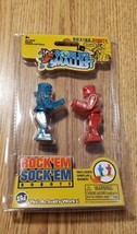 World&#39;s Smallest Rock&#39;em Sock&#39;em Robots Boxing Miniature Pocket Sized Toy Mattel - £8.71 GBP