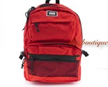 NWT Vans VN0A4S6YIZQ Unisex Stasher Laptop School Backpack Polyester Red... - $44.95