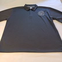 Russell Athletics Raising The Solar Men&#39;s Black Dri Power Polo Shirt Siz... - $229.39 MXN