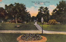 Des Moines Iowa IA Greenwood Park Postcard C34 - £2.36 GBP