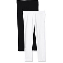 Clementine Apparel Toddler Girl Athletic Soft Stretch Leggings 2 Pack, SZ 4 - $21.78