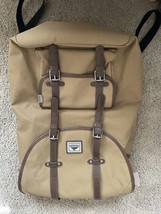 Steve Madden Classic Utility Travel Backpack Shoulder Bag Khaki Travel - £39.53 GBP