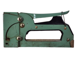 Vintage Arrow Fastener Co. Inc. USA, Stapler Gun Model T-55 Green Brookl... - £7.17 GBP