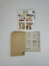 Uncut Mccall&#39;s #2019 Home Decorating In A Sec Curtains 4 Variations - £4.69 GBP