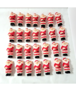 Lot of 28 Blow Mold Plastic Waving Santa Christmas Mini Light Covers Vin... - $871.21 MXN