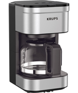 Krups Simply Brew Stainless Steel Drip Coffee Maker 5 Cup, Keep Warm Fun... - £48.55 GBP