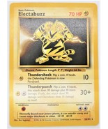 Pokemon Electabuzz Base Set 1999 #20/102 WOTC  - £11.79 GBP
