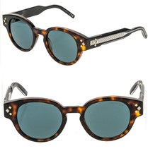 Christian Dior Cd Diamond R2I Black Havana Round Sunglass DM40110I Diordiamond - £534.61 GBP