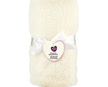 Parents Choice Cozy Knit Baby Blanket Ivory Cable Knit 30 IN X 40 IN  New - £6.31 GBP